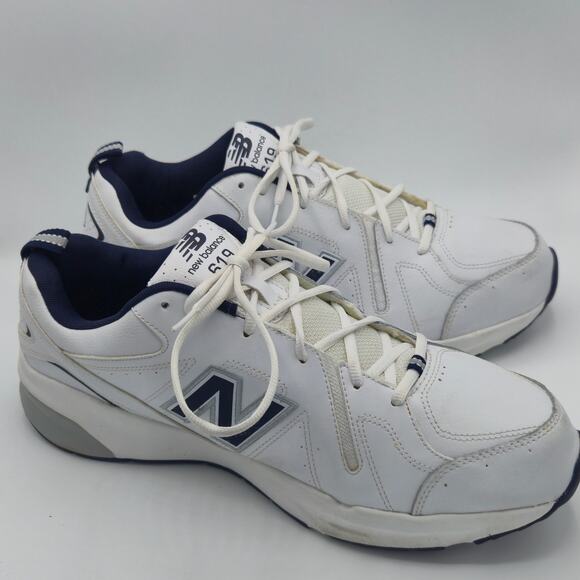 New Balance 619v2 Men\'s Size 15 4E Wide Cross Trainer White Blue main image 5